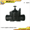 1'' 1.5'' 2'' 3'' 4'' plastic solenoid valve for irrigation 24v dc